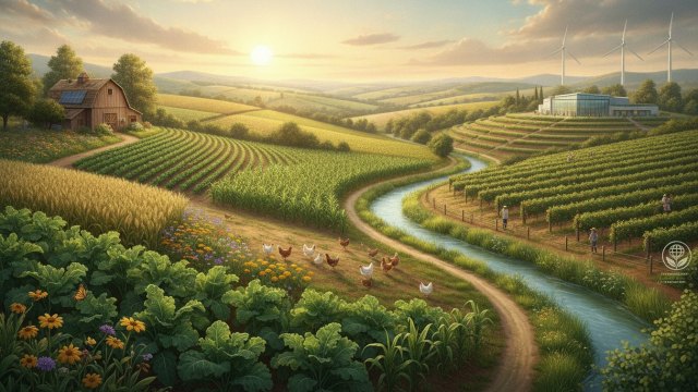 Organic and sustainable farming operations