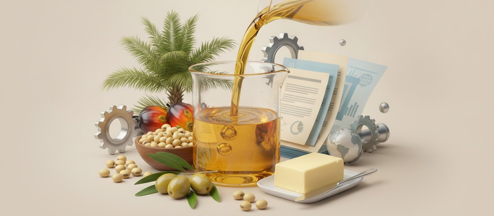 Edible oils and fats production