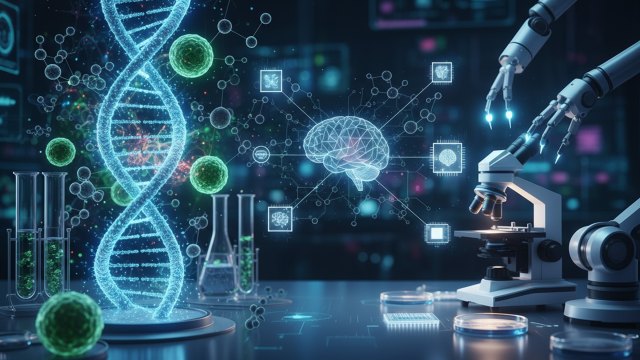 Biotechnology illustration