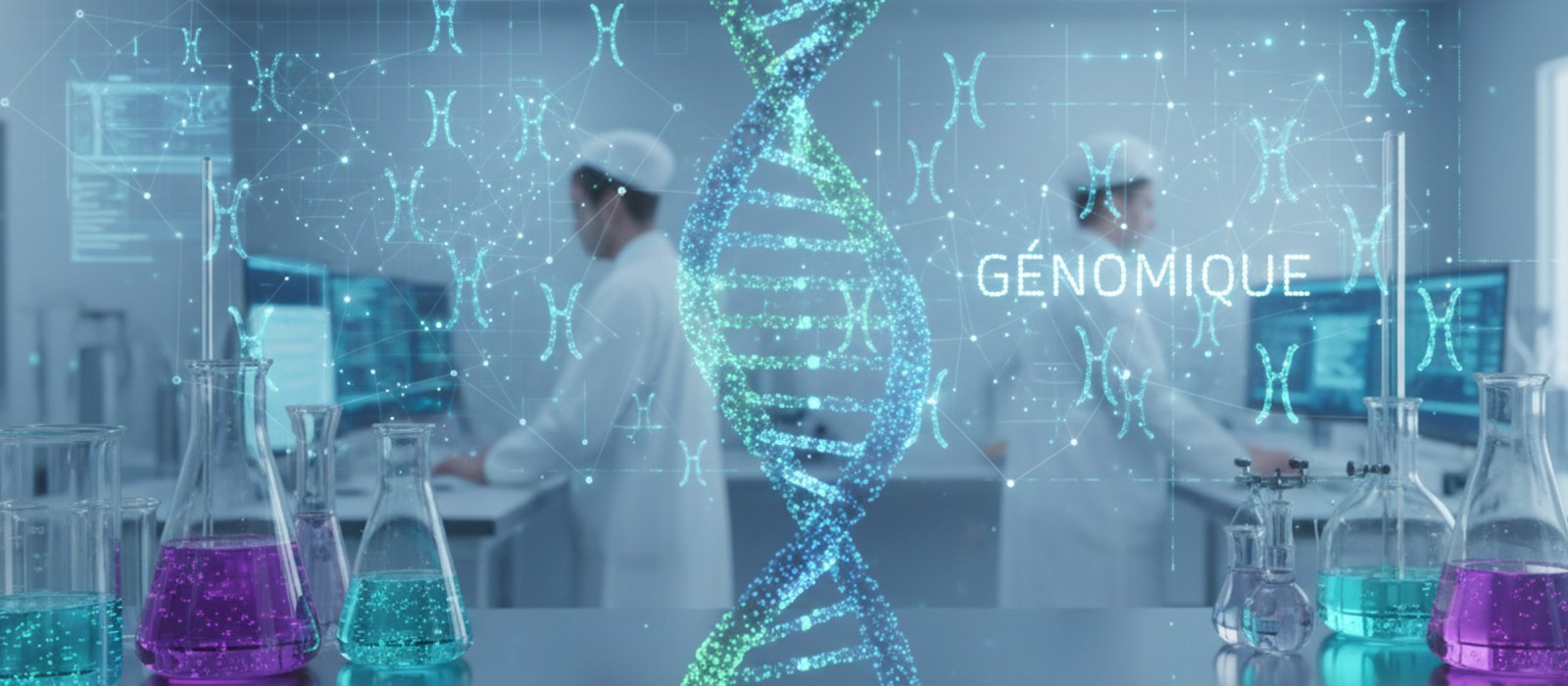 Genomics illustration