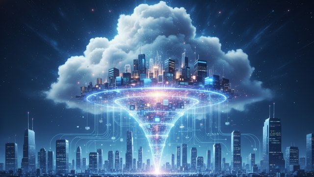 Cloud Computing illustration