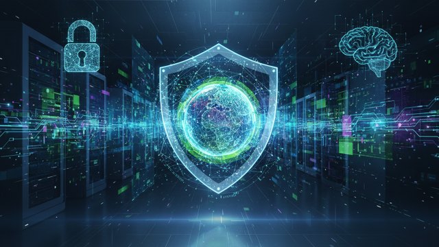 Cybersecurity illustration