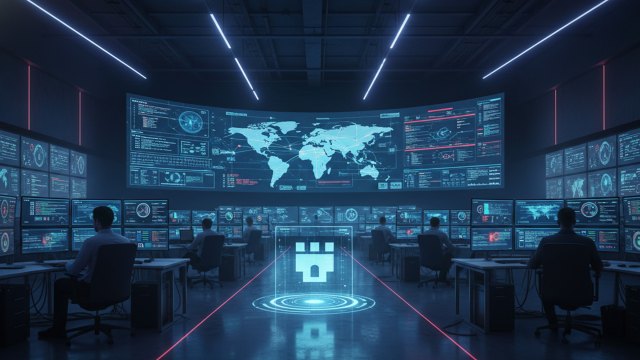 Illustration Centres opérationnels de sécurité SOC