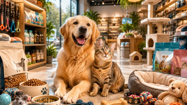 Pet supplies specialty retail store