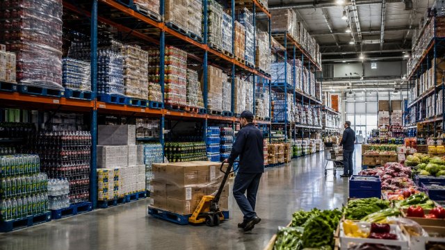 Cash and carry warehouse and wholesale distribution