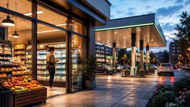 Convenience store and fuel station retail