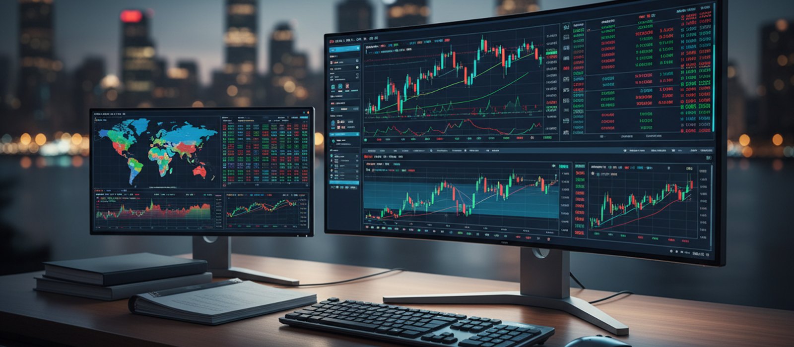 Illustration Finance de marché