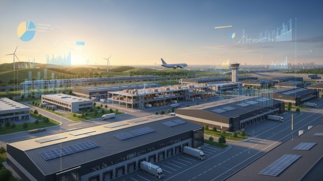 Entrepôts logistiques et bâtiments industriels