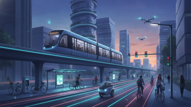 Infrastructures de mobilité urbaine et transports publics