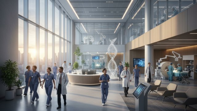Hospital Healthcare illustration