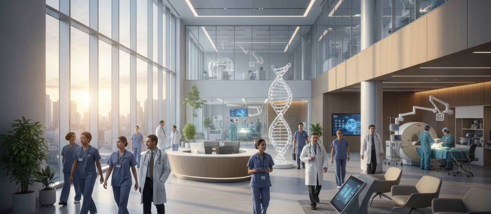Hospital Healthcare illustration