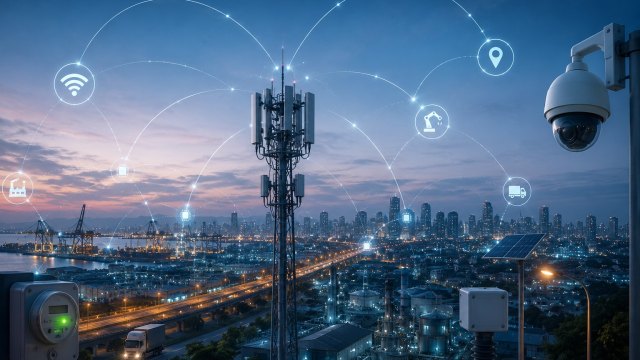 Objets connectés et réseau IoT télécom