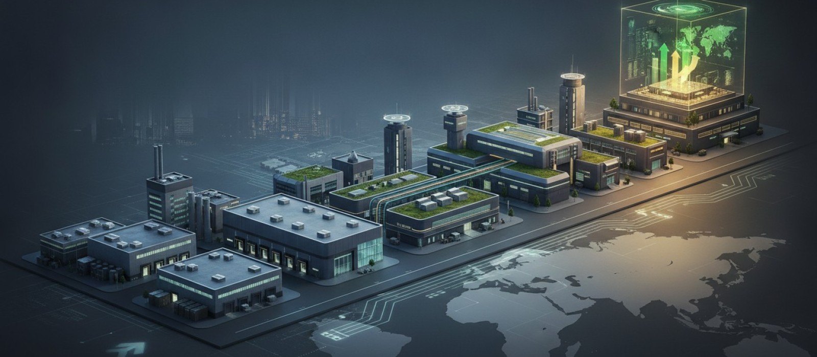Couverture du rapport Prévisions de croissance pour l immobilier industriel et logistique