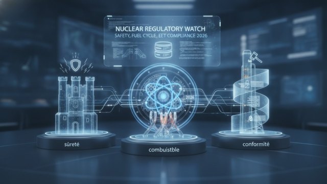 Miniature du rapport Veille réglementaire nucléaire : sûreté, combustible et conformité 2026
